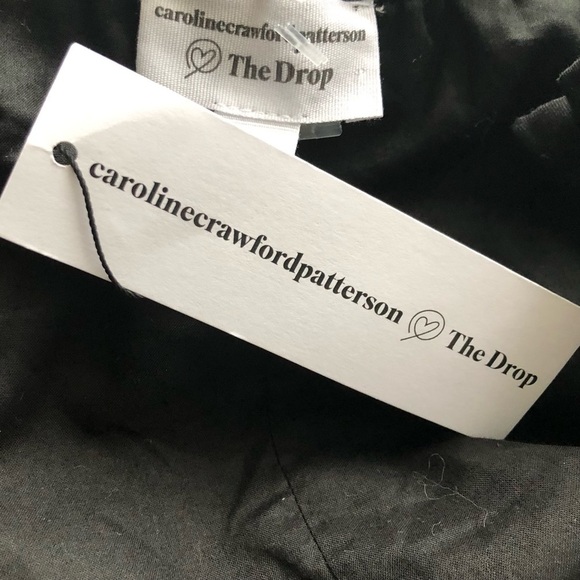 Carline Crawford Patterson The Drop Dress Black XXL - Picture 4 of 7